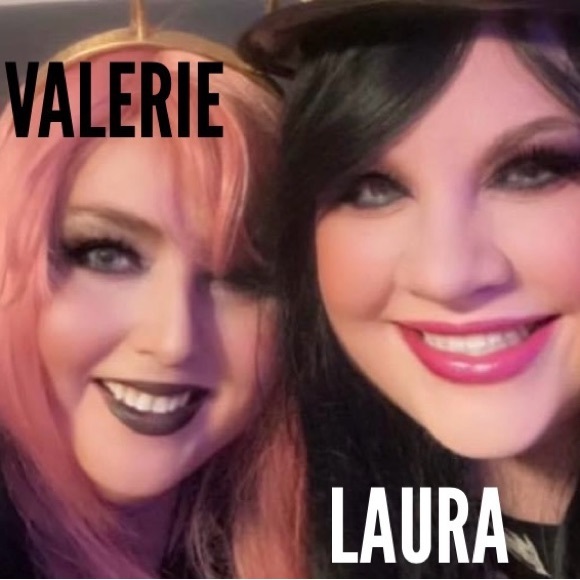 Handmade Clay Necklace and Earrings Pink Black White One of a Kind - Picture 3 of 7